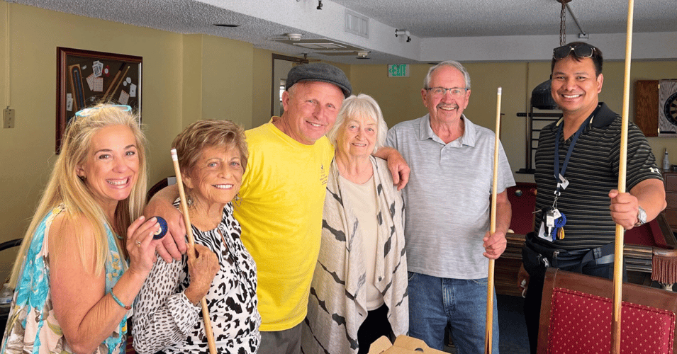 a group of residents from Pacifica Senior Living Laguna Hills blog header